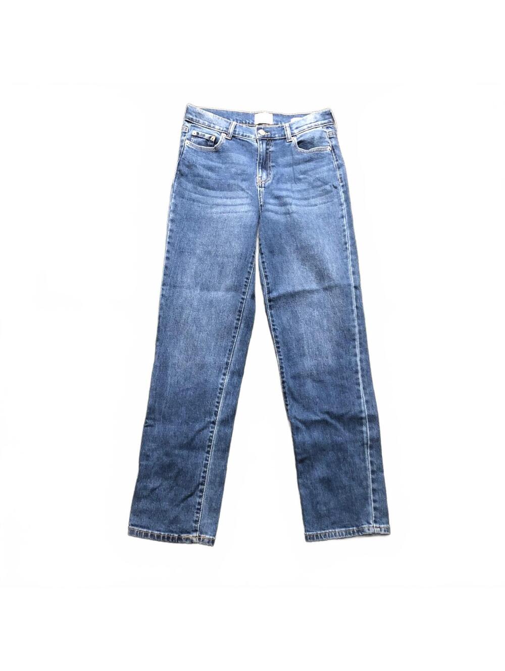 True Craft High-Rise Straight Blue Jeans Size 8